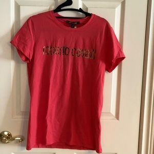 Roberto Cavalli Salmon  T-Shirt